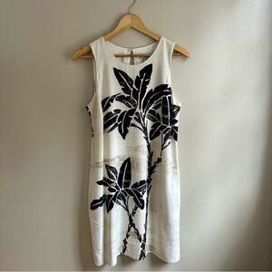 Tommy Bahama Peninsula Palms Sleeve Shift Dress, 100% Silk